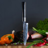Набор: нож кухонный SAMURA BLACKSMITH, гвоздичное масло, салфетка SBL-0023C